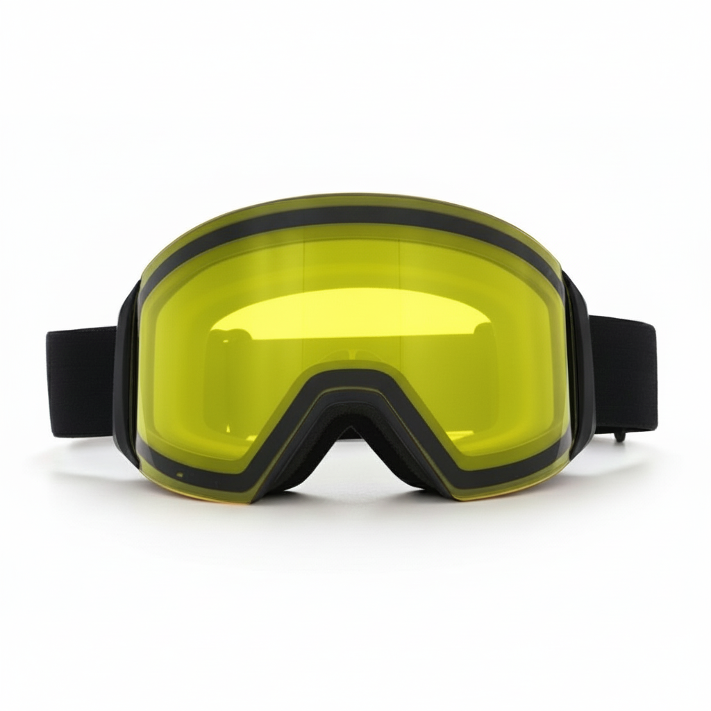 Unisex Skibrille | Panoramadesign geeignet für alpinen Einsatz