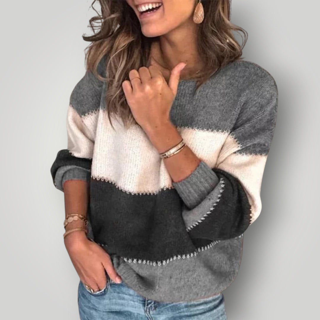 Damen Pullover – Warmer, moderner Strickpullover für kühle Tage