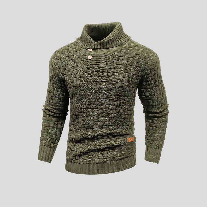 Herren-Pullover mit strukturdesign | Wintertauglich