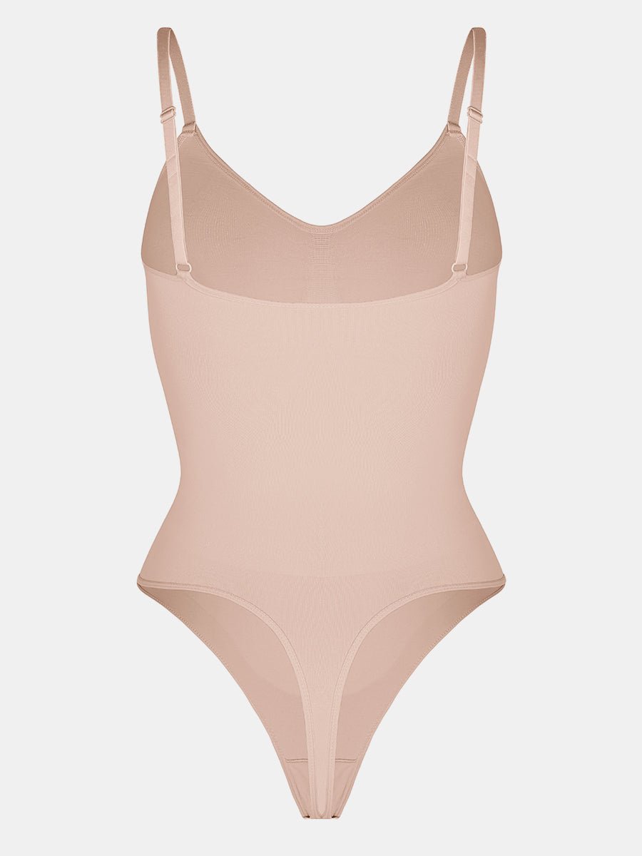 Damen Body | durchgehende Körperform mit Schulterbandern