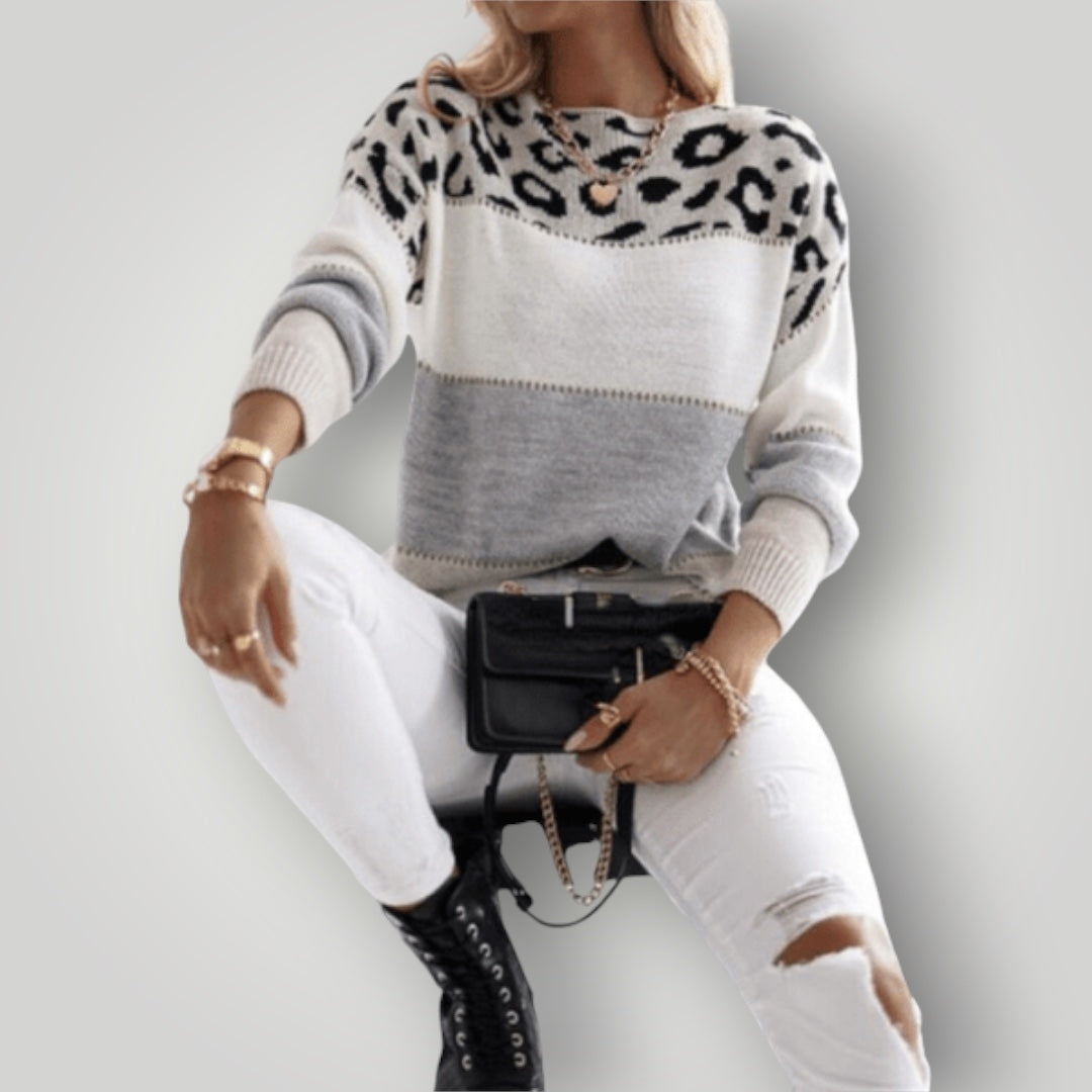 Damen Winterpullover – gestrickter Pullover