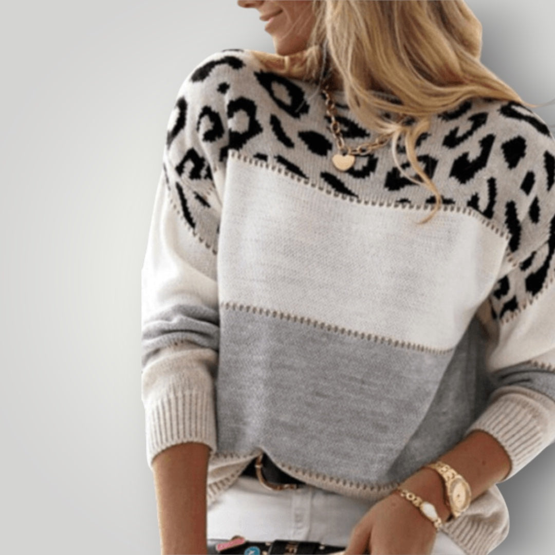 Damen Winterpullover – gestrickter Pullover